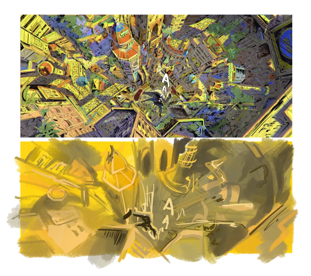 Spiderverse study by Lina Lam