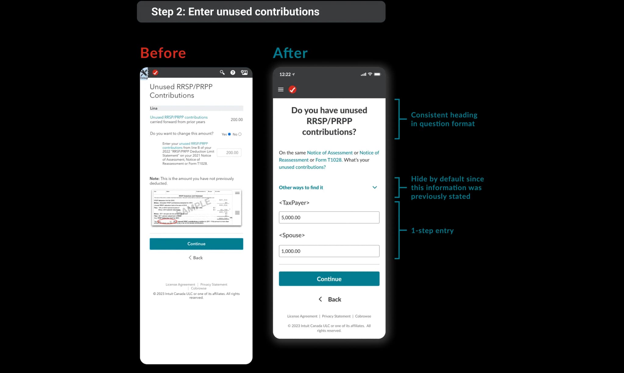 Enhanced form guidance showing multiple ways to find and input values
