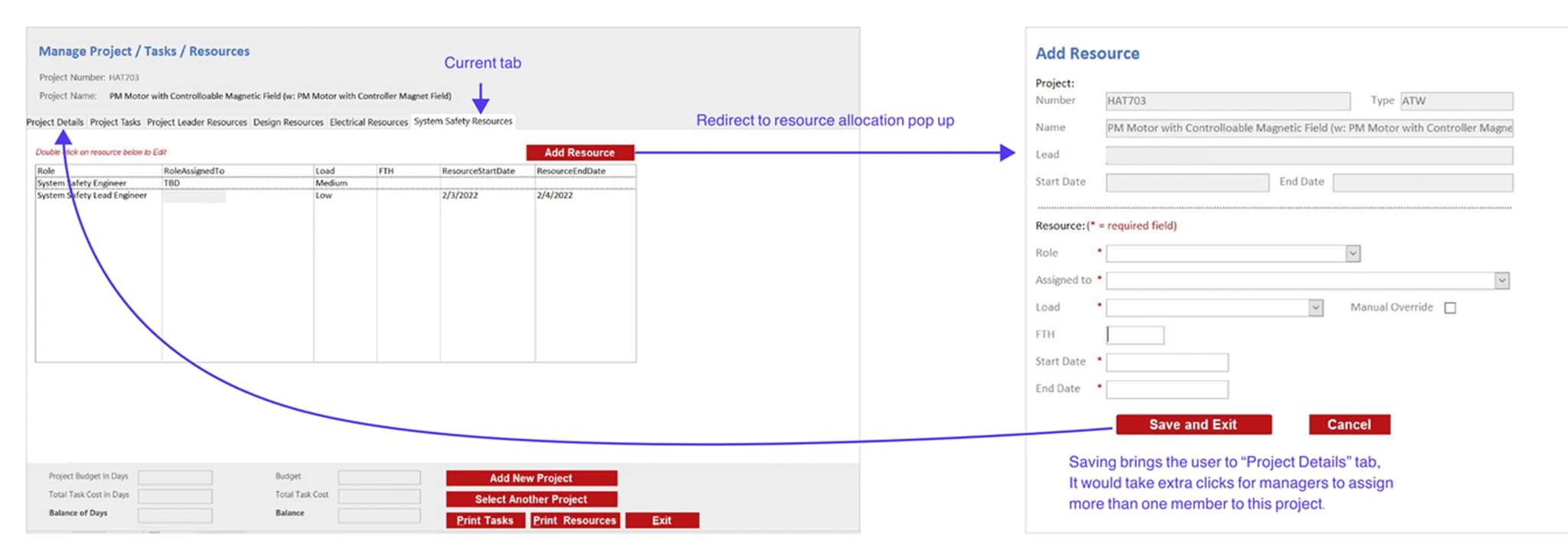 Original member assignment flow showing single-member addition process