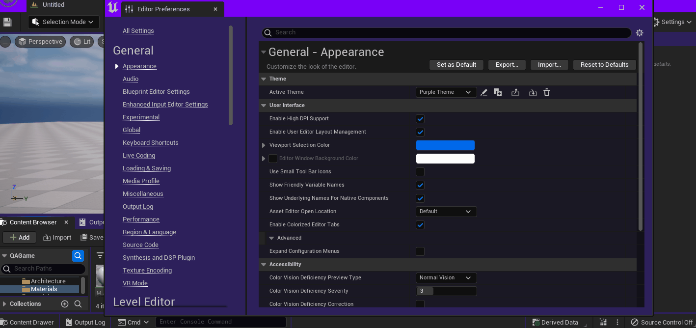 Animation showing theme deletion and automatic reversion to default theme